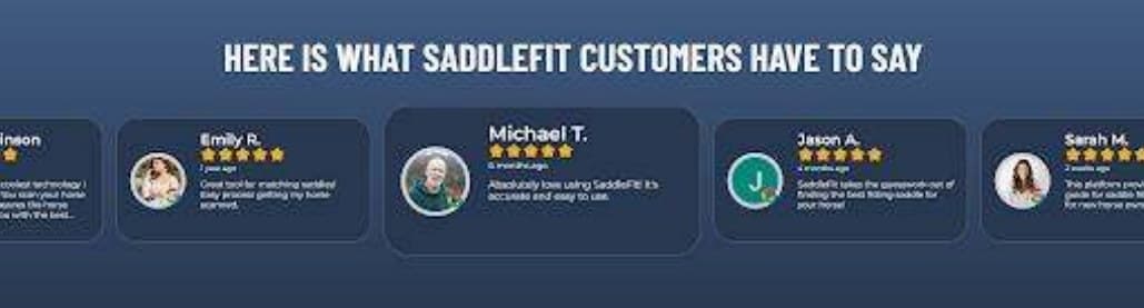 SaddleFit customer reviews
